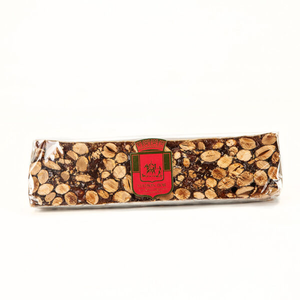 Barre de nougat noir aux amandes – Image 2