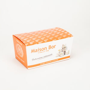 Ballotin de cubes de nougat tendre amandes et pistaches (200g)