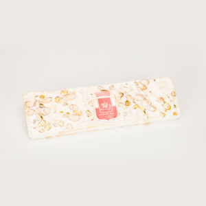 Barre de nougat tendre amandes et pistaches