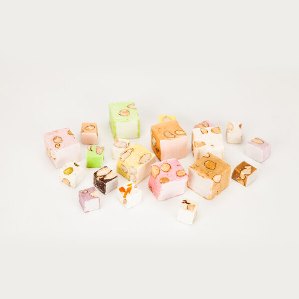 Gros cubes de nougat tendre en vrac parfums variés (20g) – Image 2