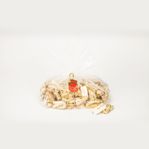 Sac éventail de dominos de nougat tendre (1kg)