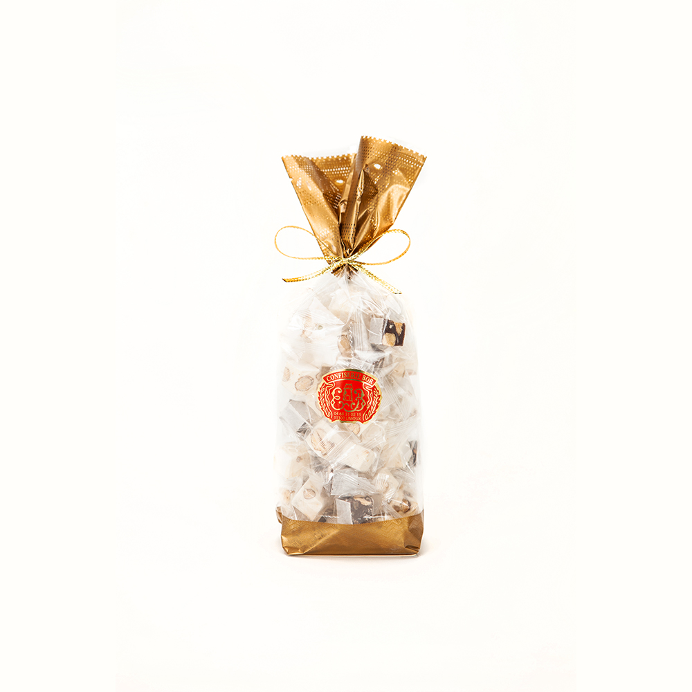 Bouchées de Nougat tendre aux Amandes – Etui 150g